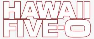 Hawaii Vector Font - Hawaii Five 0