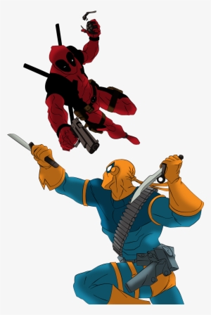 Deadpool Deathstroke Marvel - Deadpool Vs Deathstroke Png