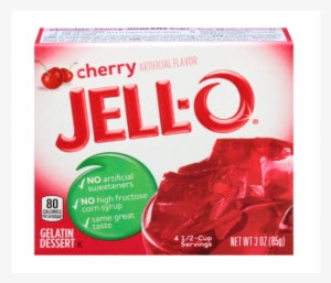 Jell-o Cherry Gelatin Dessert Mix - Cherry Jello