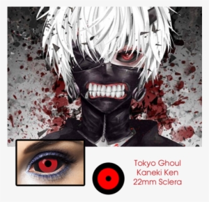 Tokyo Ghoul 22mm Sclera - Tokyo Ghoul Japanese Anime Art 32x24 Poster Decor