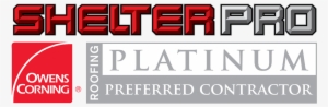 Shelter Pro Pp - Owens Corning Platinum Preferred Contractor