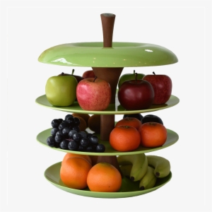 Apple Fruit Tier Unique Ceramic Fruit Bowl Apple - Apple