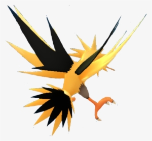 Zapdos Pokemon Pokémon Bird Vogel - Illustration