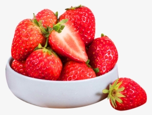 Clipart Black And White Of Strawberries Png For Free - Strawberries In A Bowl