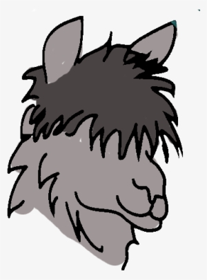 Lljosemll Alpaca Logo - Cartoon