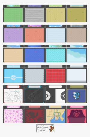Box Backgrounds - Pokemon Box Background Sprites