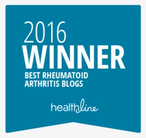 Rheumatoid Arthritis Best Blogs Badge - 2016 Best Depression Video
