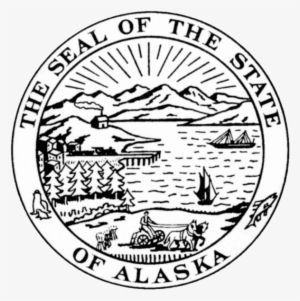 Vector Royalty Free Download Alaska Vector Drawing - Alaska State Seal Png