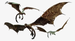 Description - Gargoyles Flying