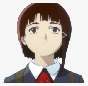 Now Let's Watch The Angry Kid Parade Red Thumb Me Down - Serial Experiments Lain Transparent Gif