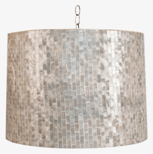 Mother Of Pearl Round Chandelier Light