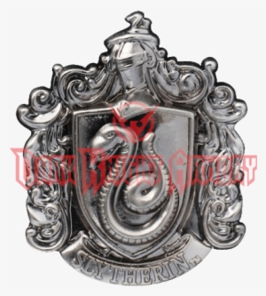 Slytherin Crest Png Slytherin Crest Lapel Pin - Harry Potter Slytherin School Crest Pewter Lapel Pin