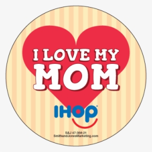 Mother's Day I Love Mom Sticker [47 356 21] - Mother's Day Ihop