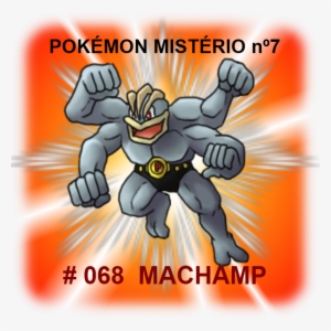 Pokémon Mistério Nº - Pokemon Machamp
