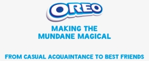Oreo Making The Mundane Magical - 100 Calorie Packs Oreo Cookies, 6/box