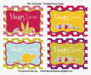 Fun Easter Party Collection - Happy Easter Free Printable Labels