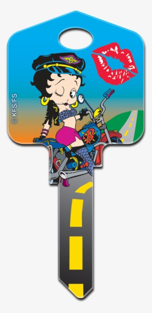 Kw1 Betty Boop Biker - Betty Boop Biker