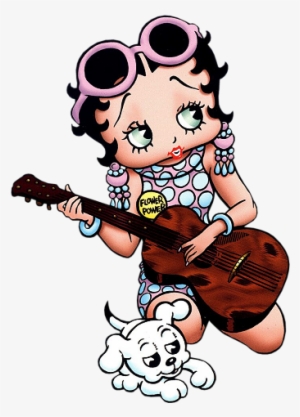 Tubes Png Betty Boop 1tubes Png Betty Boop 3 » - Betty Boop Playing A Guitar