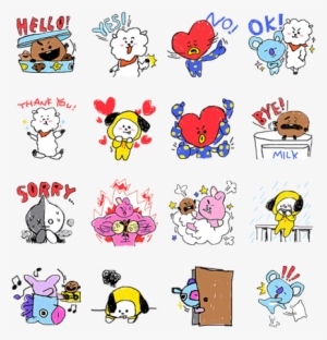 Bt21 Characters And Members
