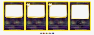 Picture Of New Pokemon Card Template - Mega Blank Pokemon Cards