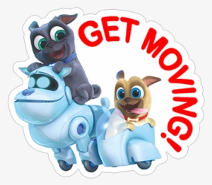 Viber Sticker «puppy Dog Pals» - Characters From Puppy Dog Pals