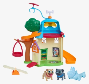 The Puppy Dog Pals Doghouse Playset Includes - Puppy Dog Pals Doghouse Playset