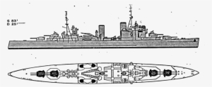 Battleship Torpedo Boat Heavy Cruiser Dreadnought - Ww1 British Battleship Diagram