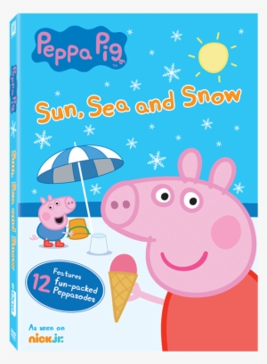 My Youngest Daughter Was An Absolute Peppa Pig Fan - Peppa Pig Sun Sea And Snow Dvd