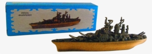 Battleship Pencil Sharpener - Battleship Die-cast Antique Style Novelty Pencil Sharpener