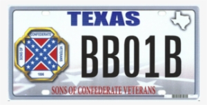 Confederate Flag Still Contentious, As States Weigh - Texas Confederate Flag License Plate