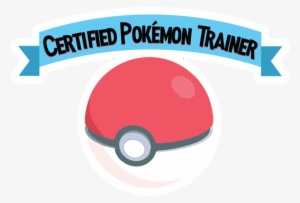 Certified Pokemon Trainer Sticker - Graphic Design
