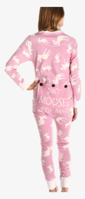 Classic Moose Pink - Dont Moose With Me Pajamas