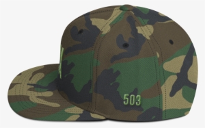 Pdx 503 Green Camo - Army Cap Png