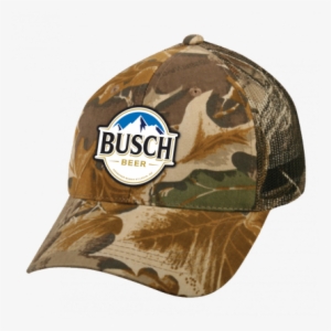 Busch Camo Trucker Hat - Camo Busch Beer Hat