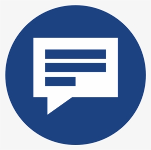 Text - Blue Text Icon Png