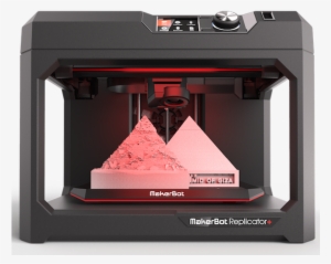 Look No Further, The Future Of Printing Has Arrived - Makerbot Replicator+ 3d Printer (mp07825)