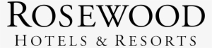 Rosewood Hotel & Resorts Logo Png Transparent - Rosewood Hotels & Resorts Logo