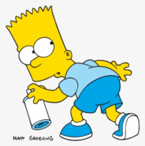 High-quality Bart Simpson - Bart Simpson Spray Paint