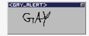 Gay Alert - Gay