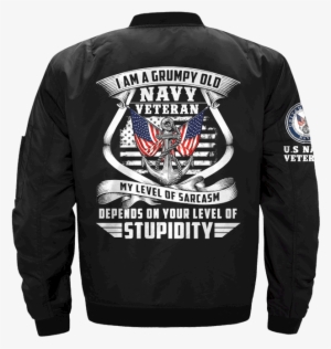 I'm A Grumpy Old Navy Veteran My Level Of Sarcasm Depends - United States Marine Corps
