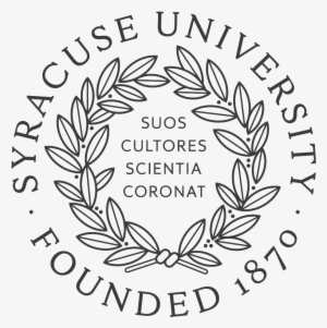 Official University Seal, Including The Motto And 1870 - Syracuse University Logo