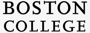 Boston College Logo Png Transparent - Boston College School Of Law Logo