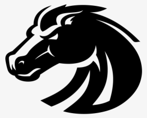 Boise State Broncos Black Logo - Boise State Broncos
