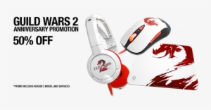 Gw2 Shop Headers - Steelseries Flux Guild Wars 2 Edition - Headset -