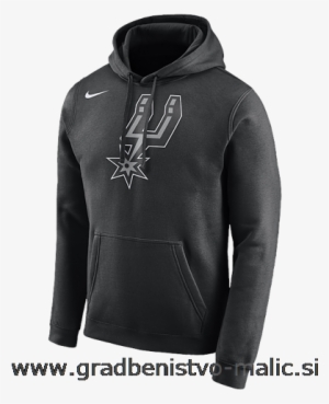 Men's Nike Nba Club Logo Hoodie Best Seller San Antonio - Black Nike Miami Heat Jersey