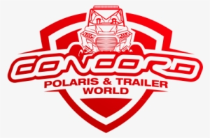 Logo Concord Polaris Trailer World Red - Concord Polaris & Trailer World