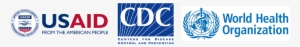 Logos For Usaid, Cdc And Who - Neglected Tropical Disease India