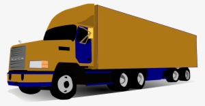 Less Than Truckload- Ltl Shipping - 18 Wheeler Clip Art