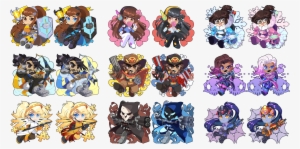 Chibiwatch Charm Set