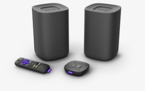 Roku's New Stereo Speakers Are Positioned As A Soundbar - Roku Wireless Speakers
